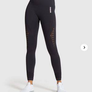 Black gymshark leggings